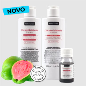 Kit Tratamento Potencializado Chá de Goiabeira – 3 itens